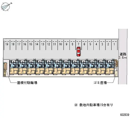 ★手数料０円★四日市市高浜新町　月極駐車場（LP）